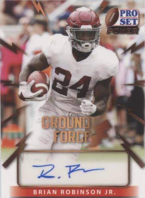 2021 Leaf Pro Set Power Brian Robinson Jr. #GF-BRJ - 1 of 2
