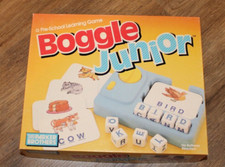 Boggle Jr. Preschool Word Spelling Game Junior My First Games 1992 Complete