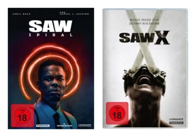 SAW X & SAW: Spiral / SAW 9 & SAW 10 [DVD] Neu