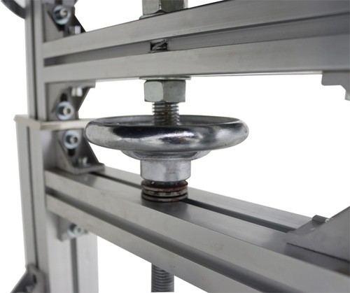 110V 59"*7.8" PVC Belt Conveyor Aluminum Body Height Adjustable Double Baffle - Picture 17 of 24