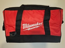 Milwaukee 16" Heavy Duty Canvas Tool Bag 16L x 10H x 10W with 6 Inside Pockets