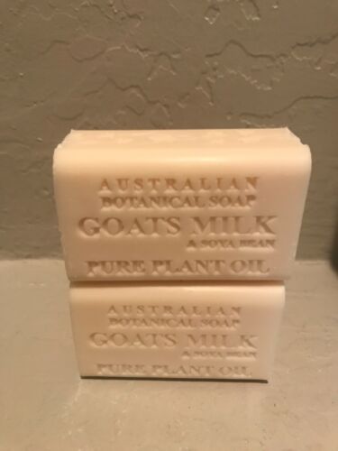 NEW Australian Botanical Soap Goats Milk & Soya Bean Shea Butter Australian - 第 1/3 張圖片