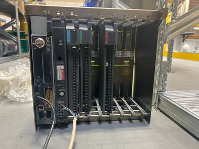 Kvx500 Plc Rack Plc 5/20 test rack 24vdc input and 120vac output | eBay