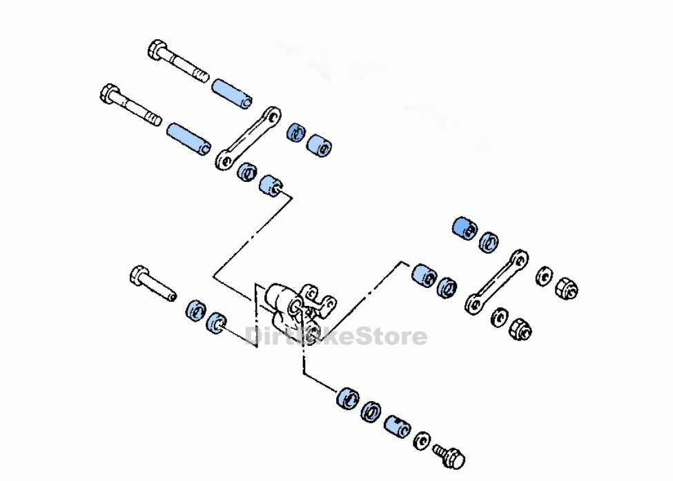 Yamaha DT200R DT 200 R ( 88-91 ) & ( 95-96 ) Rear Suspension