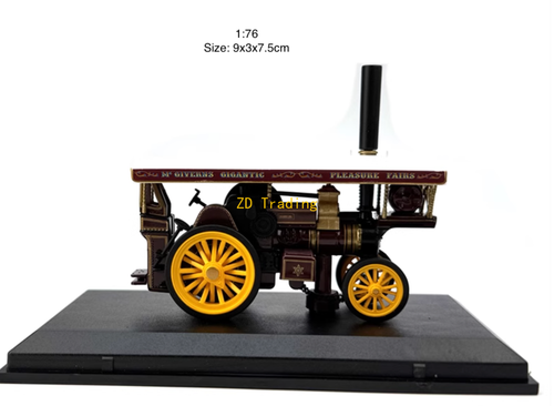 ZD 1:76 Fowler B6 Steam Classic Vintage Model Diecast Metal Car BN - Bild 2 von 6