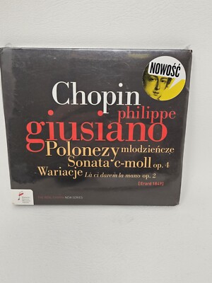 Ohlsson,Garrick Scherzo E-Dur/Ballade C-Moll/Sonata C-Moll Op.4 CD *New/Seal Rip