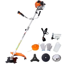 52cc Gas 6-in-1 Weed Eater System w/Brush Cutter & Attachments - EPA Certified