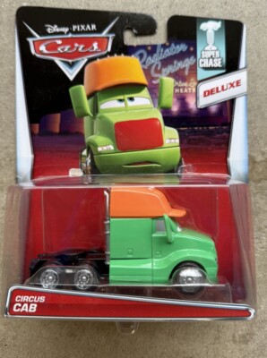 Disney Cars Super Chase Deluxe Circus Cab - Nice Card -
