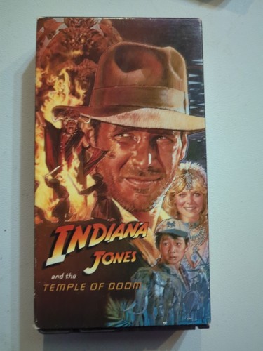 Indiana Jones and the Temple of Doom (VHS, 1989)