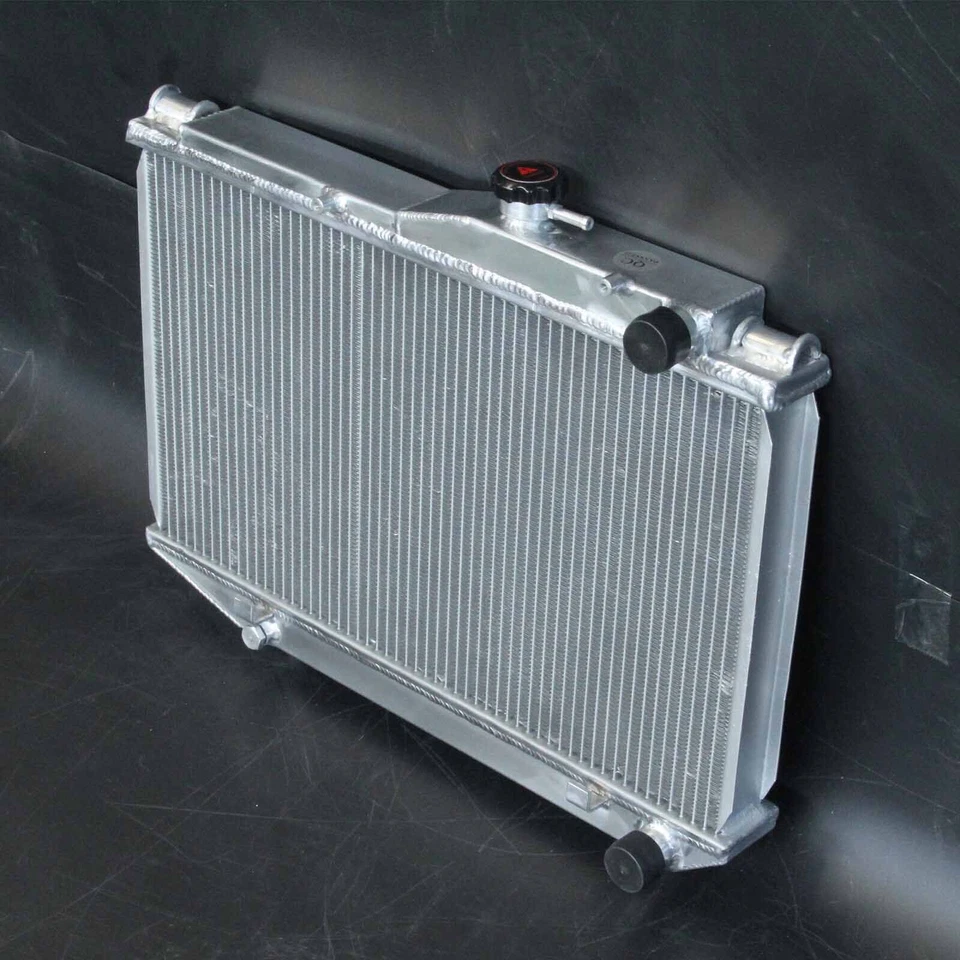 Radiador apto para Toyota Corolla AE86 DLX 1984-1987 1587cc L4 1.6L aluminio MT 50mm Foto 4 de 4