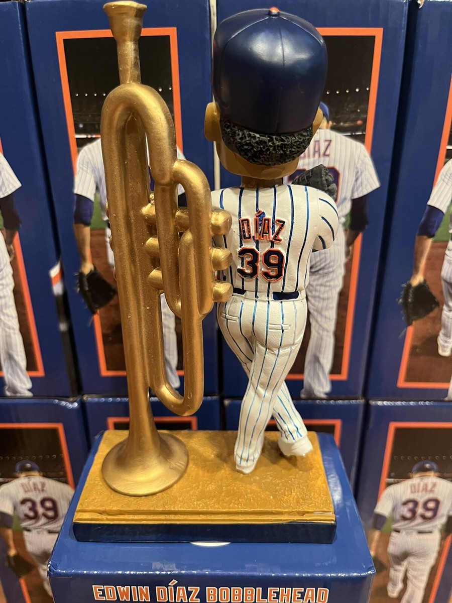 New York Mets Edwin Diaz Timmy Trumpet Narco Bobblehead 2023