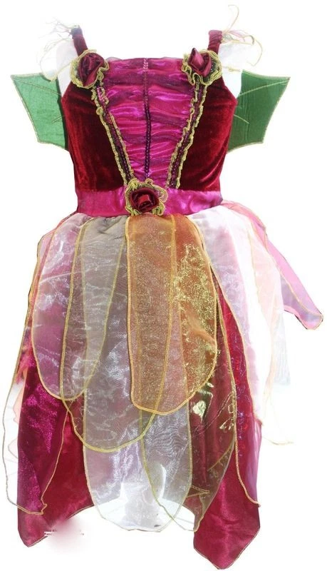 Superbe Robe de NOEL BORDEAUX + AILES - 7/8ans - NEUVE - Photo 1/1