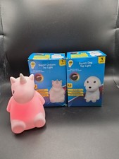 Squish Unicorn  Puppy Tap Lights - Open Box.
