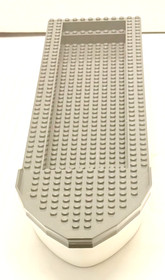 LEGO COAST GUARD Boat Hull and Deck Only City White 60014 16"