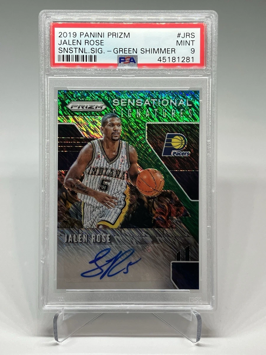 Basketball Jalen Rose Autographed Sports Trading Cards 
