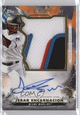 2023 Topps Inception Orange 24/25 Jerar Encarnacion Jumbo Patch Auto 04qn