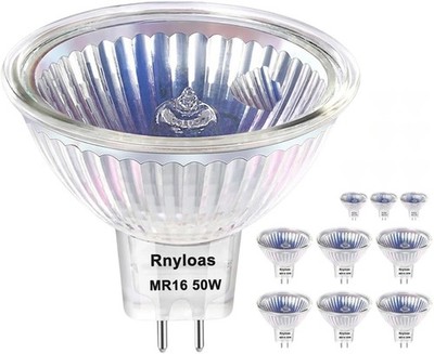 10 PACK MR16 12V 35W 50W Lighting Bulbs GU5.3 BASE 300LM Dimmable