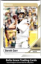 2024 Donruss Derek Carr #60 New Orleans Saints NFL Football