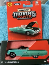 2025 Matchbox Moving Parts #23 the 1963 Ford Thunderbird CHALFONTE BLUE!
