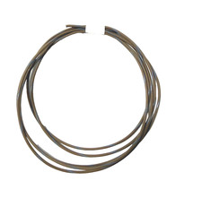 25 FEET AUTOMOTIVE WIRE 18 AWG HIGH TEMP TXL WIRE BROWN WITH GRAY STRIPE