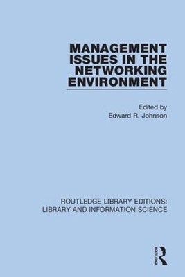 Management Issues in the Networking Environment by Edward R. Johnson Paperback B