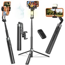 69" Auto Tracking Tripod for iPhone/Android, Foldable 2-Axis Gimbal Stabilize...