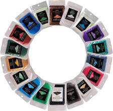 18 Color Metallic Mica Pigment Powder Set for Resin Crafts DIY