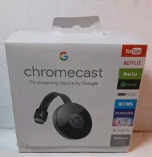 Google Chromecast 2nd Generation HDMI Media Streaming Device Working TESTED
