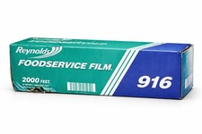 Reynolds Wrap 916 PVC Film 24" x 2000' Roll w/ Cutter Box NEW