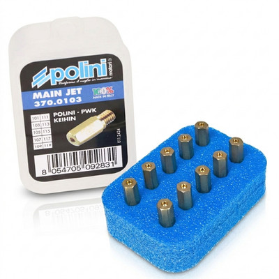 370.0103 SET KIT 10 JET MAXIMUM POLINI CP-KEIHIN-PWK-OKO 101 BIS 119