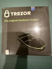 Trezor Model One Crypto Hardware Wallet Black Or white
