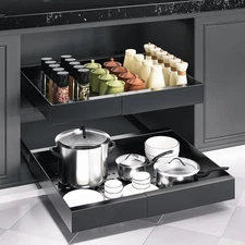 Pull Out Cabinet Organizer Expandable 12.5”-20.27" Drawer Organizer, Pot and Pan