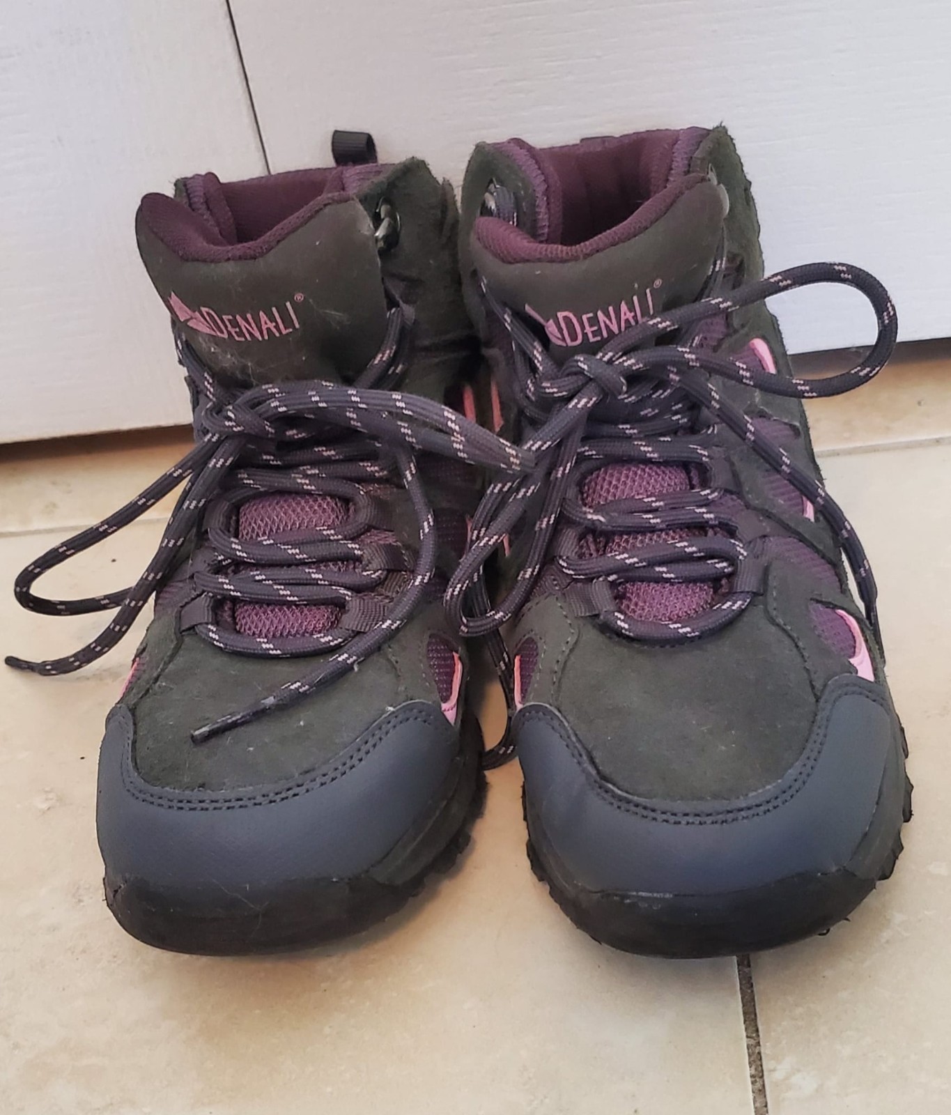 Denali Hiking Boots Youth Size US 4 Vesper Girls Purple Pink-image