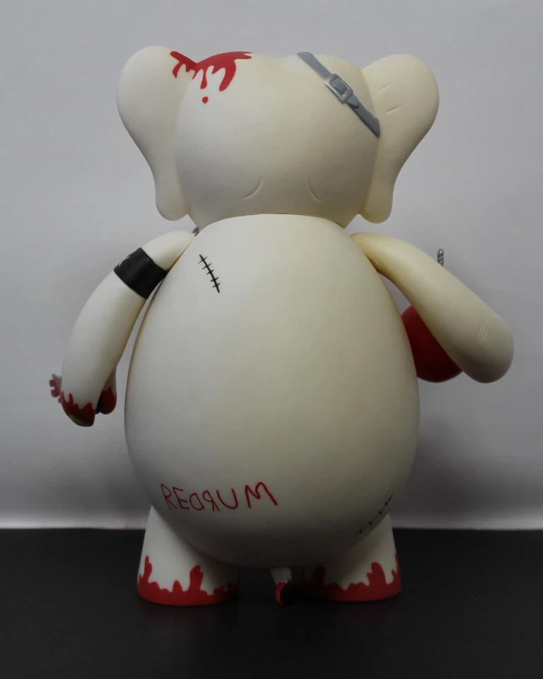 DOCTOR BOMB (BLOOD SPLATTERED) REDRUM EDITION - 8 INCH - KOZIK - 2007 - TOY2R - Image 4 of 4
