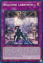 Welcome Labrynth MP23-EN235 Prismatic Secret Rare 1st Edition