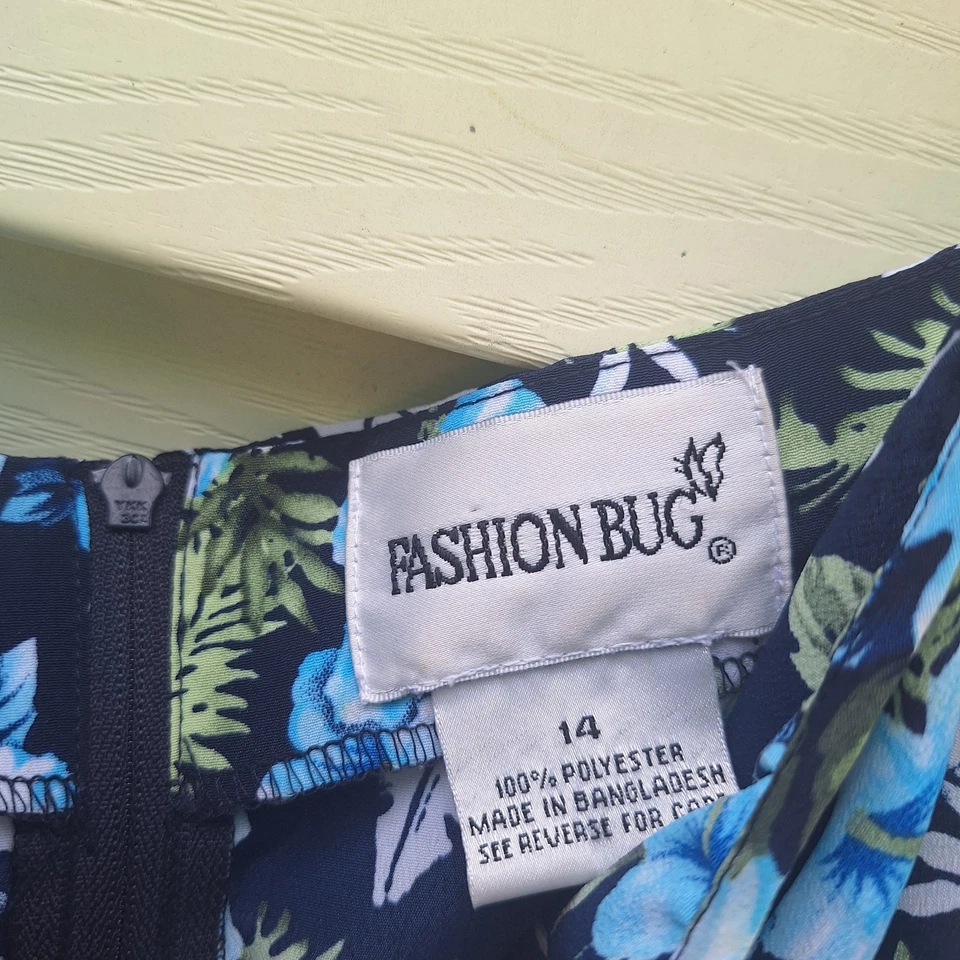 De Colección Y2K Moda Insecto Floral Solero 14 Tropical Playa Bloomcore Playa Isla Foto 2 de 4