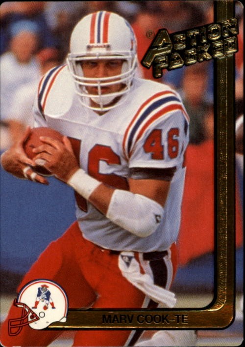 1991 Action Packed #163 Marv Cook FAPC - FB