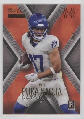 2023 MATTE Rookie Special Edition Silver - Orange X 7/50 Puka Nacua RC 3hd