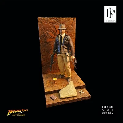 Indiana Jones 1/6 Custom Diorama "The Last Crusade" - Photo 1/4