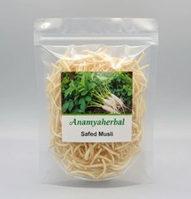 Safed Musli White Chlorophytum Borivilianum Indian Spider Whole Roots