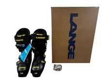 Lange LX 110 HV GW Men's Ski Boots Size 29.5 Black/Yellow – New w/ Box