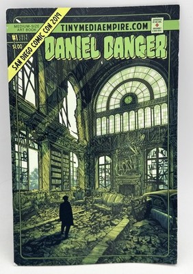 DANIEL DANGER #1 Comic SDCC 2019 Comic Con Exclusive Medium-Size Art Book