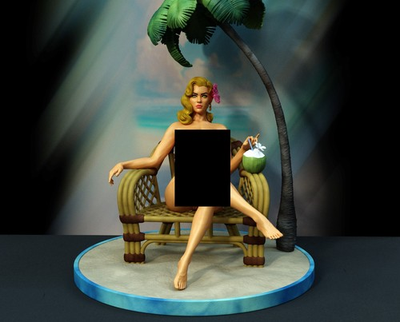 #ad Hawaii by Exclusive3DPrints Exotic NSFW Model Kit PINUP $36.00