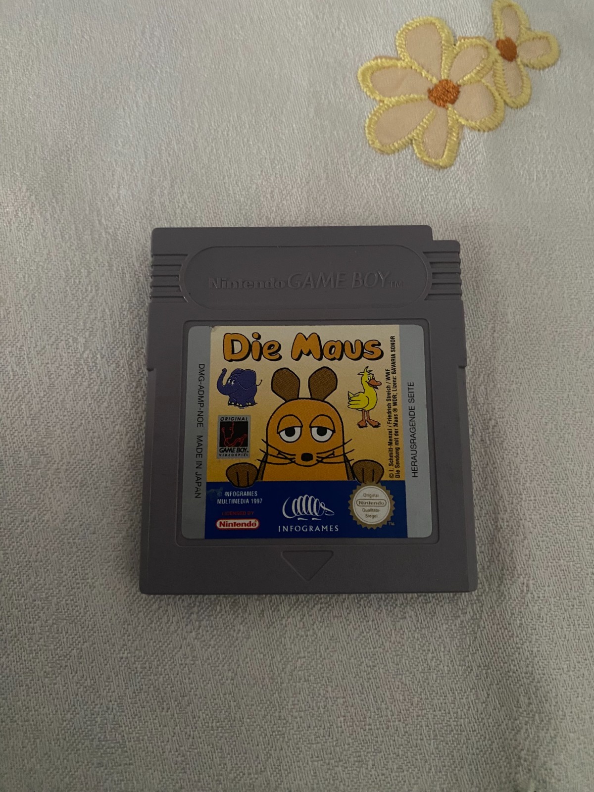 Jeu Nintendo GB GameBoy Die Maus Infogrames 1997
