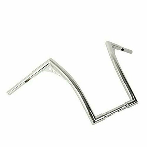 12" Rise Handlebar Chrome Ape Hangers Bars 34-1/2" Fit For Harley Sportster 1200 - Photo 11/19