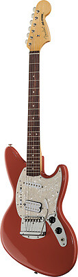 Fender chitarra elettrica Kurt Cobain Jag Stang RW Fiesta Red 4/4 - Imagen 1 de 12