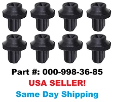 8 LICENSE PLATE BRACKET GROMMETS! FOR MERCEDES B250 GLA250 45 ETC 000-998-36-85
