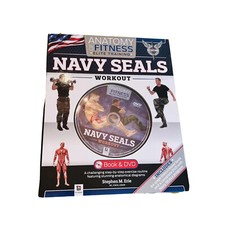Anatomy Of Fitness: Navy Seals Elite Training Book & DVD Case Log New Open Box