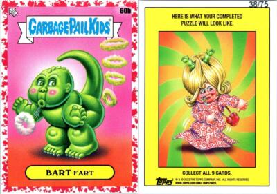 2023 GARBAGE PAIL KIDS INTERGOOLACTIC MAYHEM SUPERNOVA RED CARD