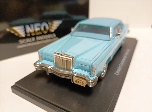 Coche Lincoln Continental Town Car 1978 modelo de resina 1/43 edición limitada - Imagen 2 de 25